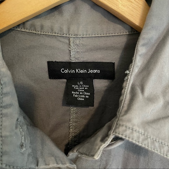 Calvin Klein Jeans Button Up Jacket - Picture 5 of 7